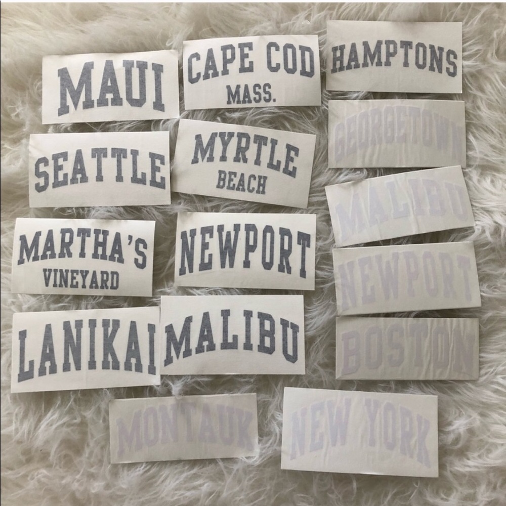 NEW RANDOM BRANDY MELVILLE STICKERS BUNDLE PACK - Picture 3 of 8